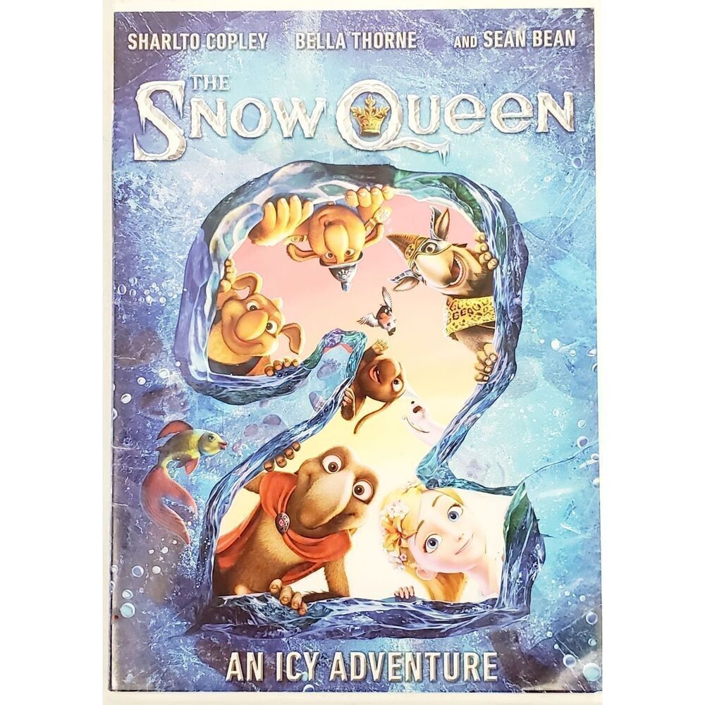 The Snow Queen 2 An Icy Adventure (DVD, 2015) Bella Thorne, Sharlto Copley – Ani